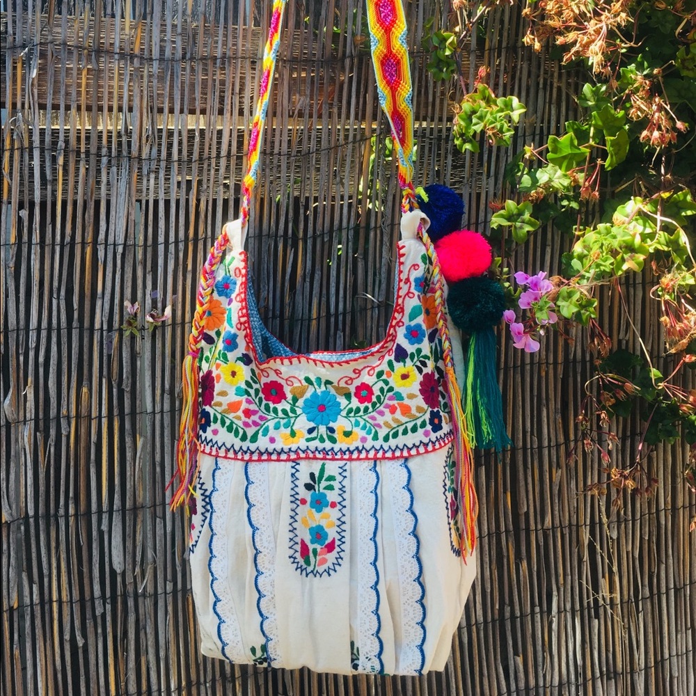 Jody crossbody handbag purse - Cream